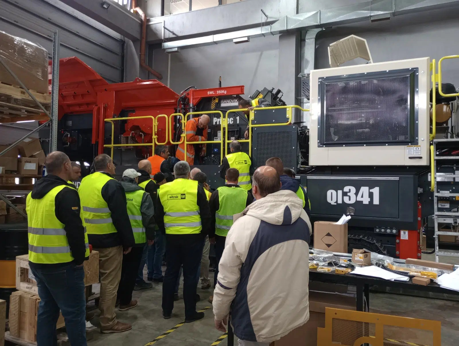 Sandvik, мобилни машини Sandvik, Елтрак България,