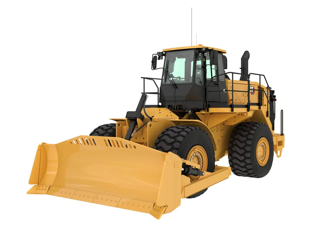 824, Колесeн булдозер, Верижни и колесни булдозери, Машини CAT, Eltrak, cat 824