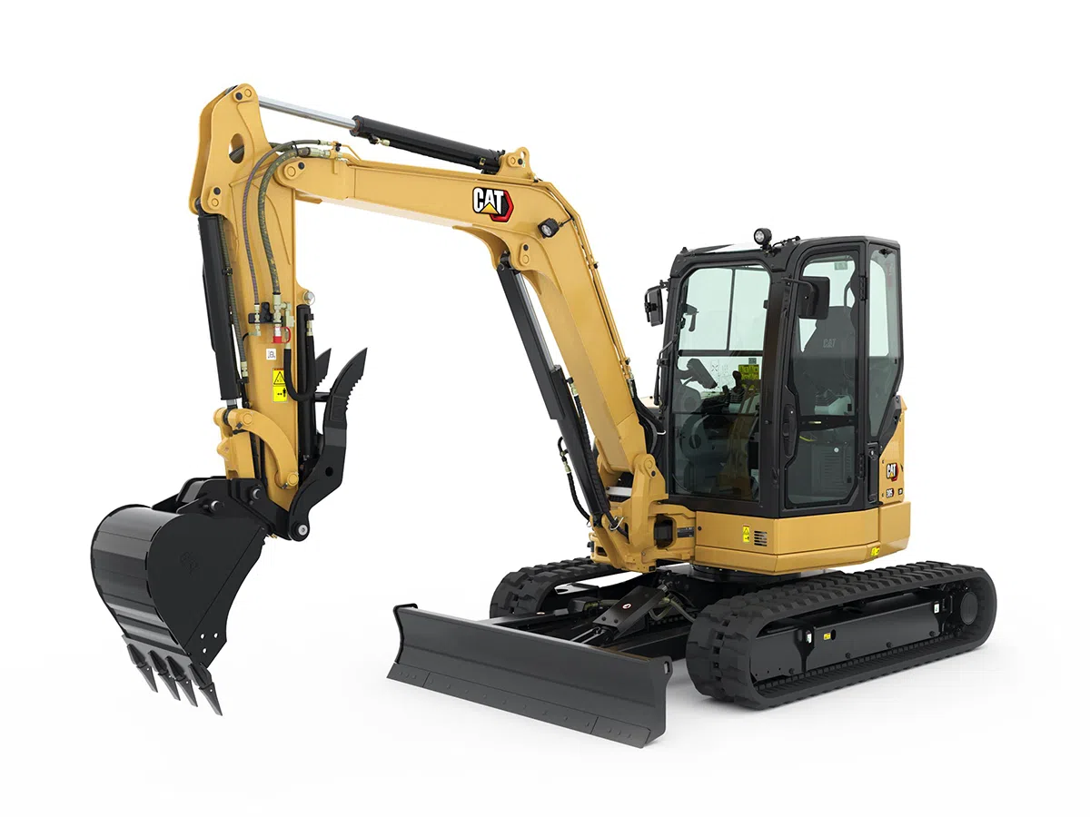 305 CR , мини багер, Машини CAT, Eltrak, Верижни багери