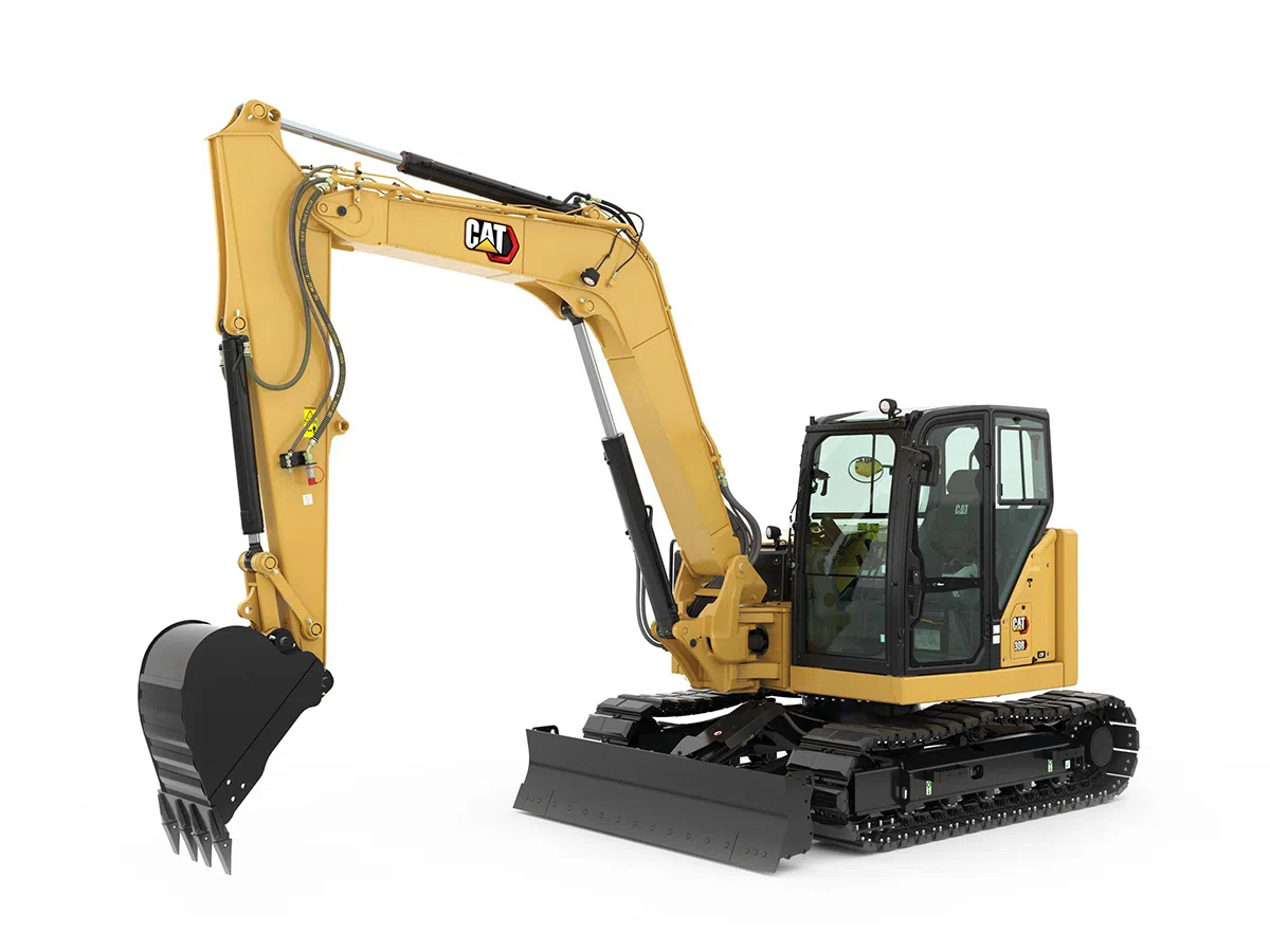 308 CR, мини багер, Машини CAT, Eltrak, Верижни багери, 309 CR