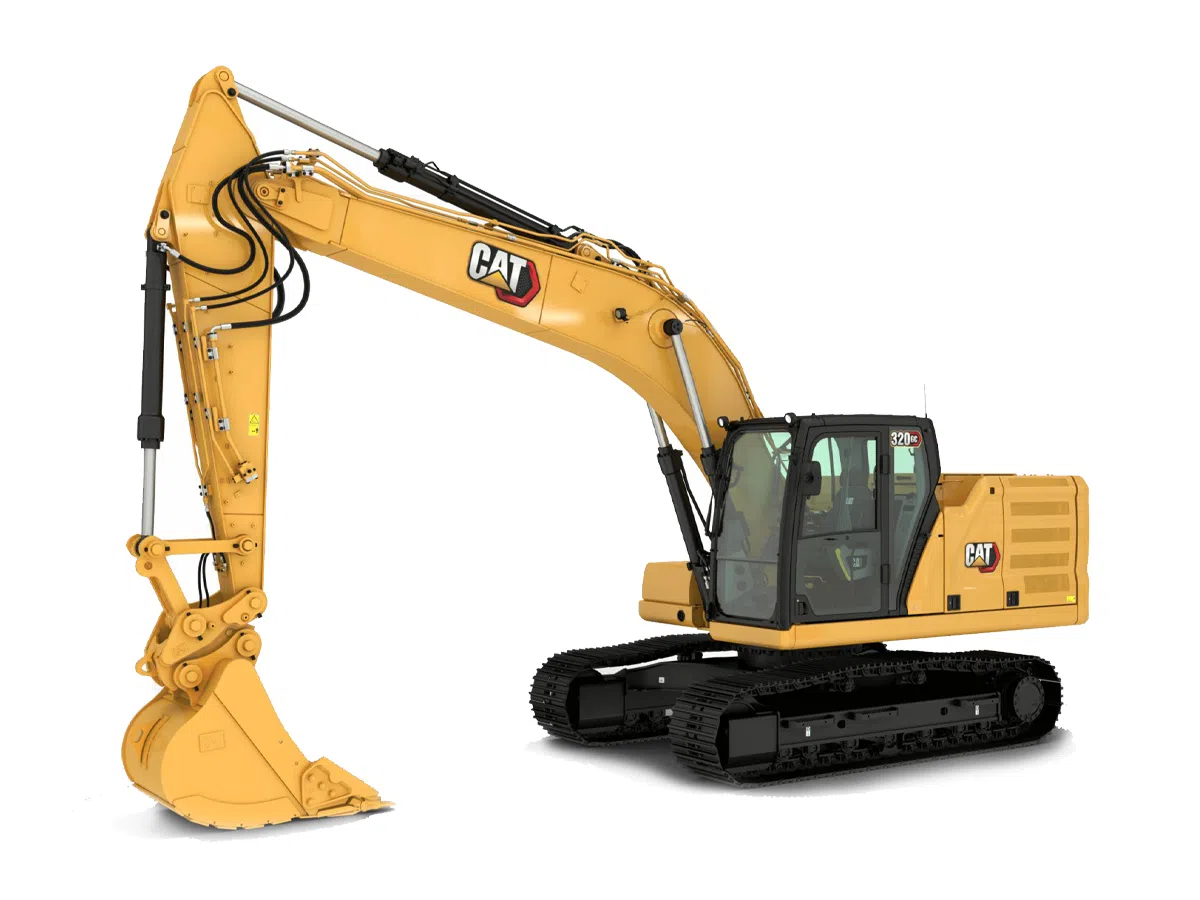 320 GC, Верижни багери, Машини CAT, Среден клас багери, Eltrak