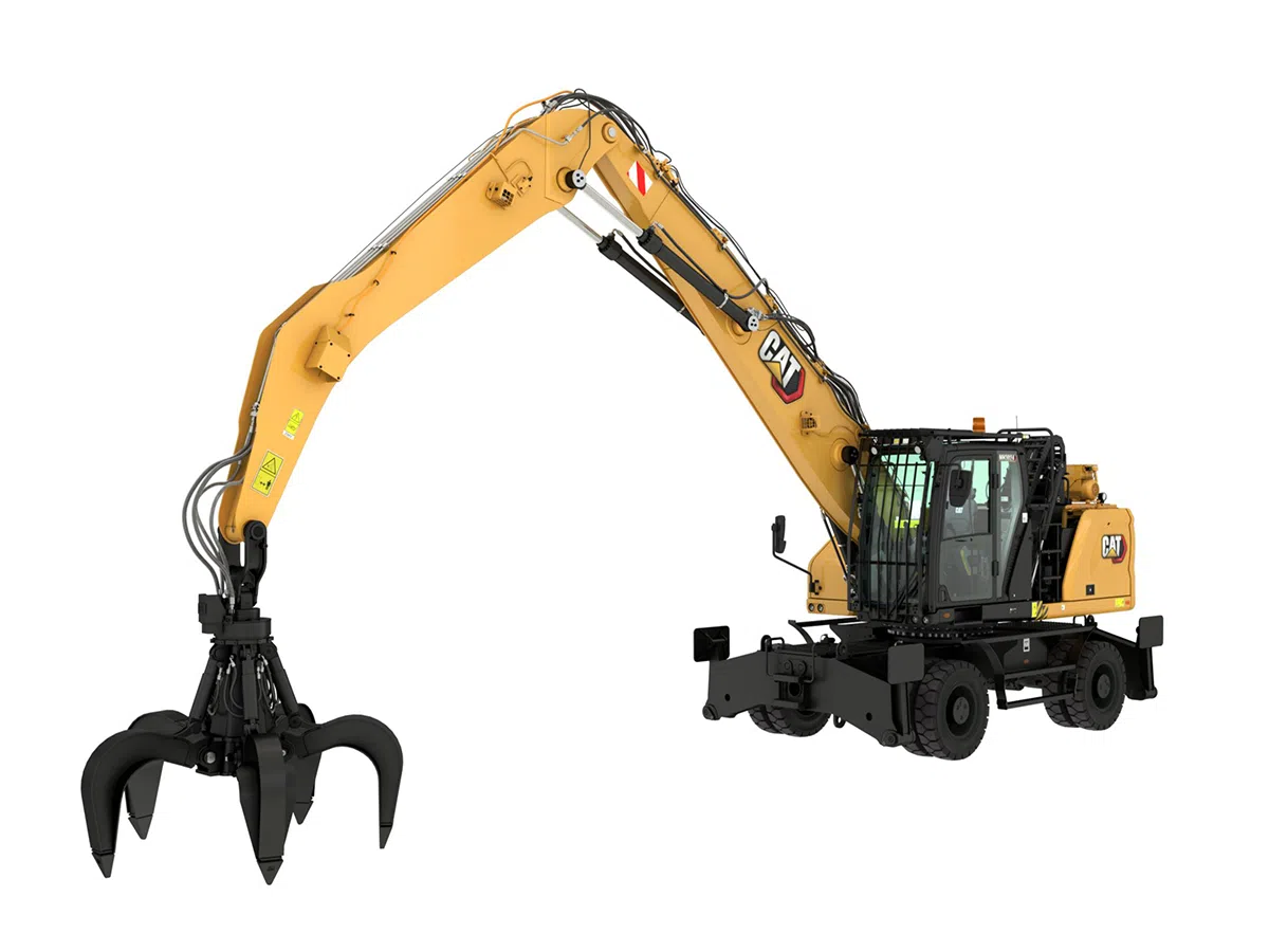 MH 3024, Багери за манипулиране на товари, Машини CAT, Eltrak, багери Caterpillar