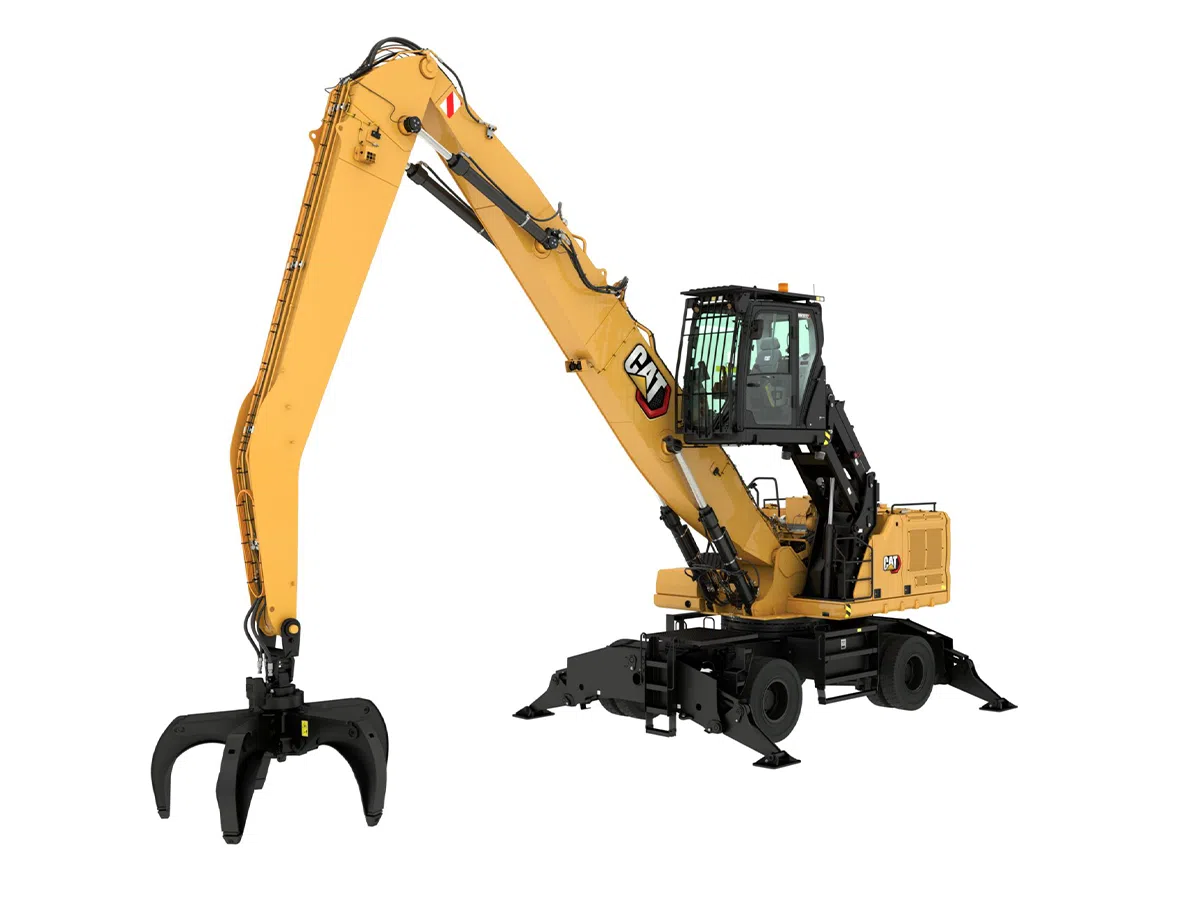 MH 3032, Багери за манипулиране на товари, Машини CAT, Eltrak, багери Caterpillar