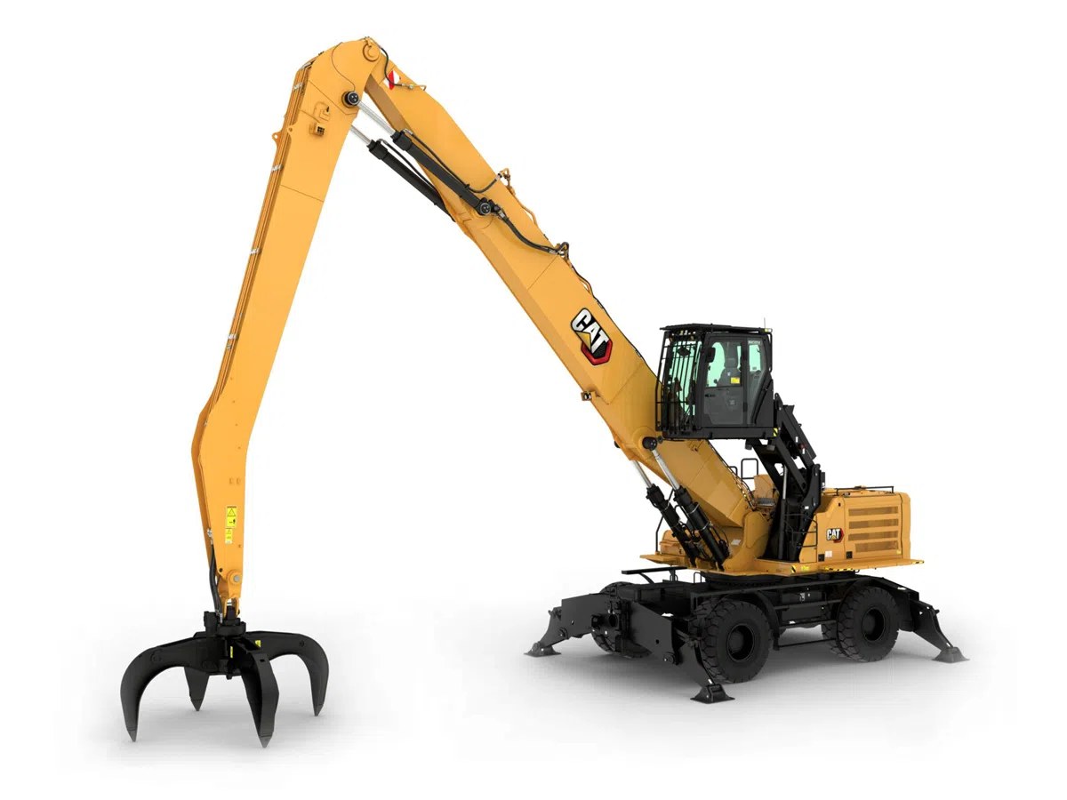 MH 3050, Багери за манипулиране на товари, Машини CAT, Eltrak, багери Caterpillar