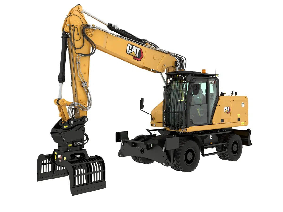 M320, Колесни багери, Машини CAT, Елтрак България, багери Caterpillar, M320 Колесен багер