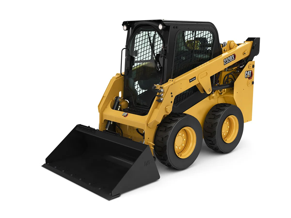 232 D3, Колесни мини товарачи, Машини CAT, Eltrak, товарачи Caterpillar, Елтрак България, 232 D3 Колесен мини товарач
