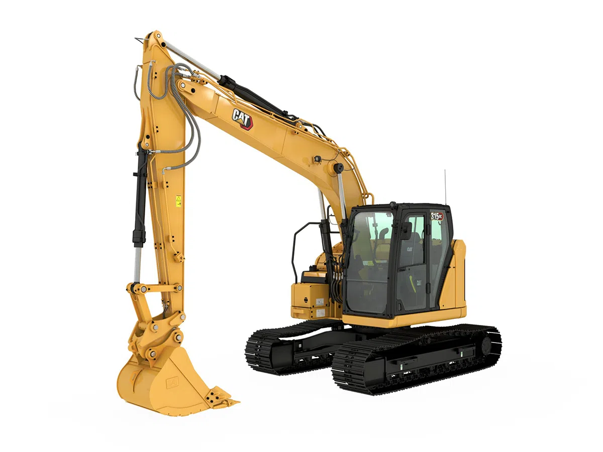 315 GC, Верижни багери, Малки багери, Машини CAT, cat 313 gc