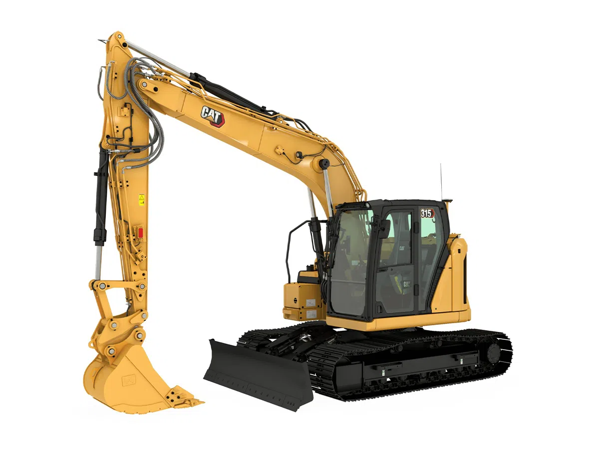 315, Верижни багери, Малки багери, Машини CAT, cat 315