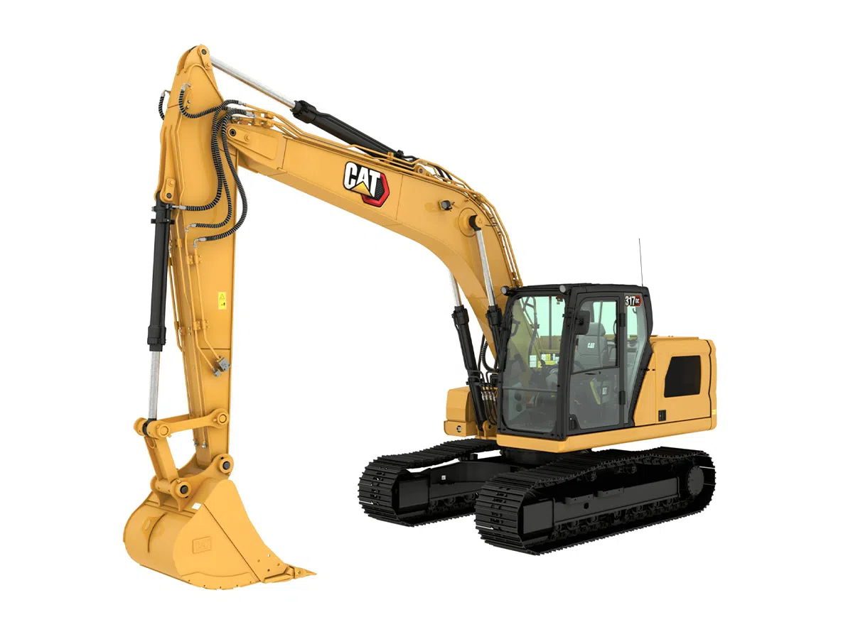 317 GC, Верижни багери, Малки багери, Машини CAT, cat 317 GC