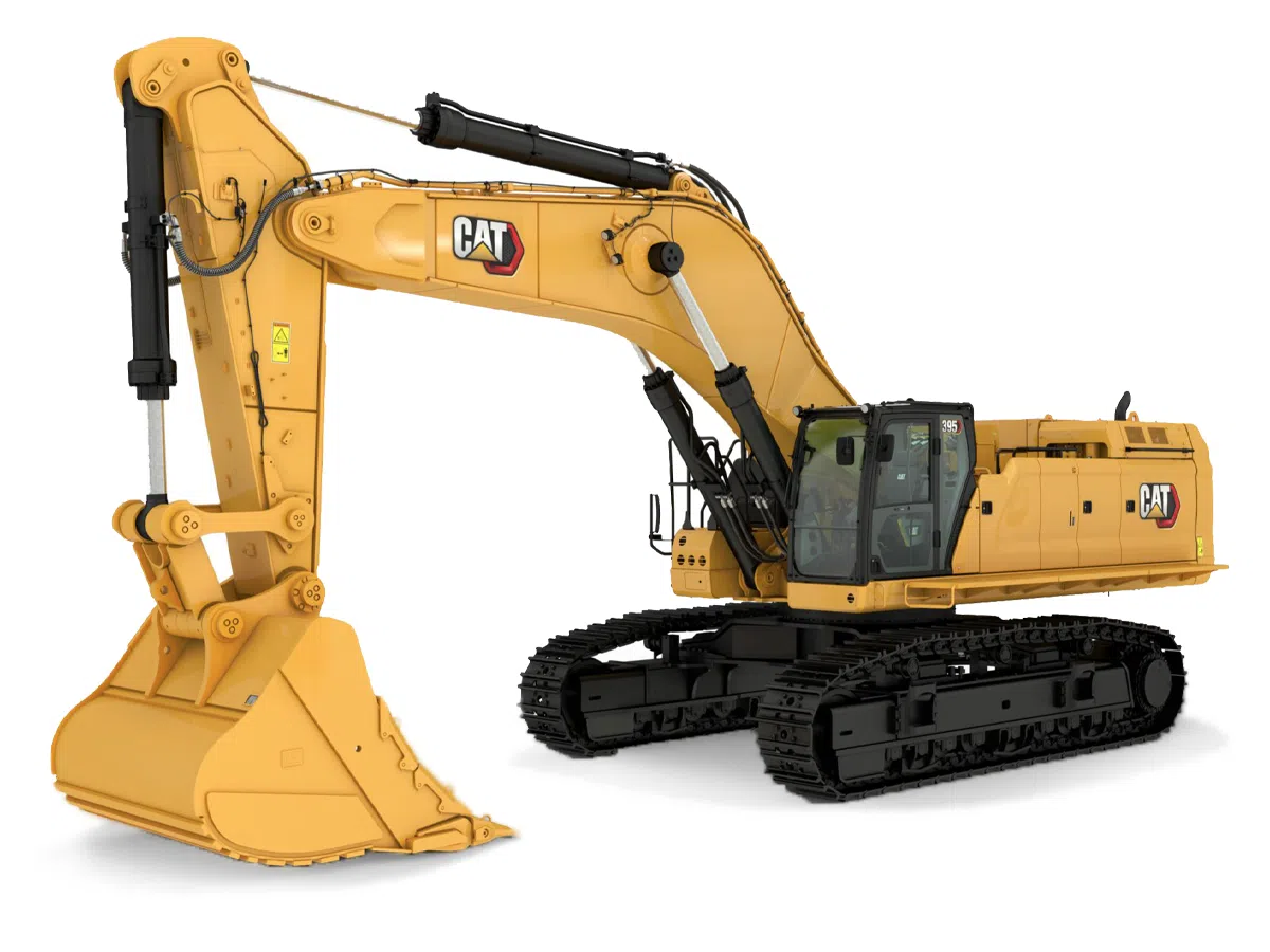 395, Верижни багери, CAT, Eltrak, cat 395, Тежък клас багери