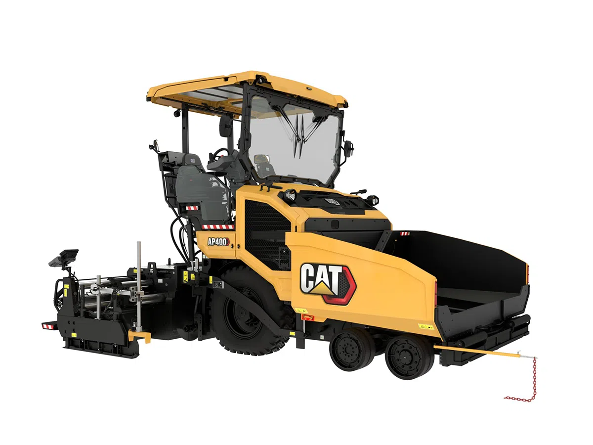 AP400, Асфалтополагач, Машини CAT, Пътностроителна техника, Елтрак България, AP400 Асфалтополагач, cat ap400