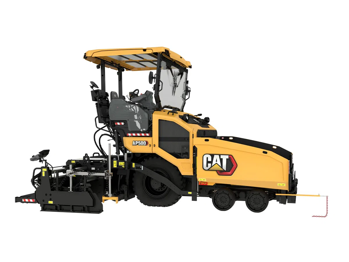 AP500, Асфалтополагач, Машини CAT, Пътностроителна техника, Елтрак България, AP500 Асфалтополагач, cat ap500