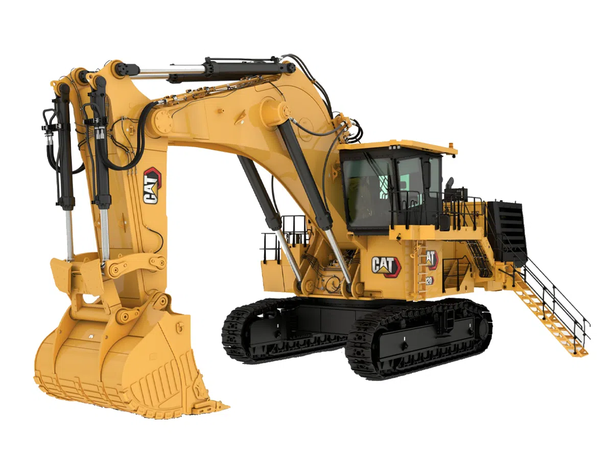 6020, 6020 Минен багер, Машини CAT, Елтрак България, Минни багери, cat 6020