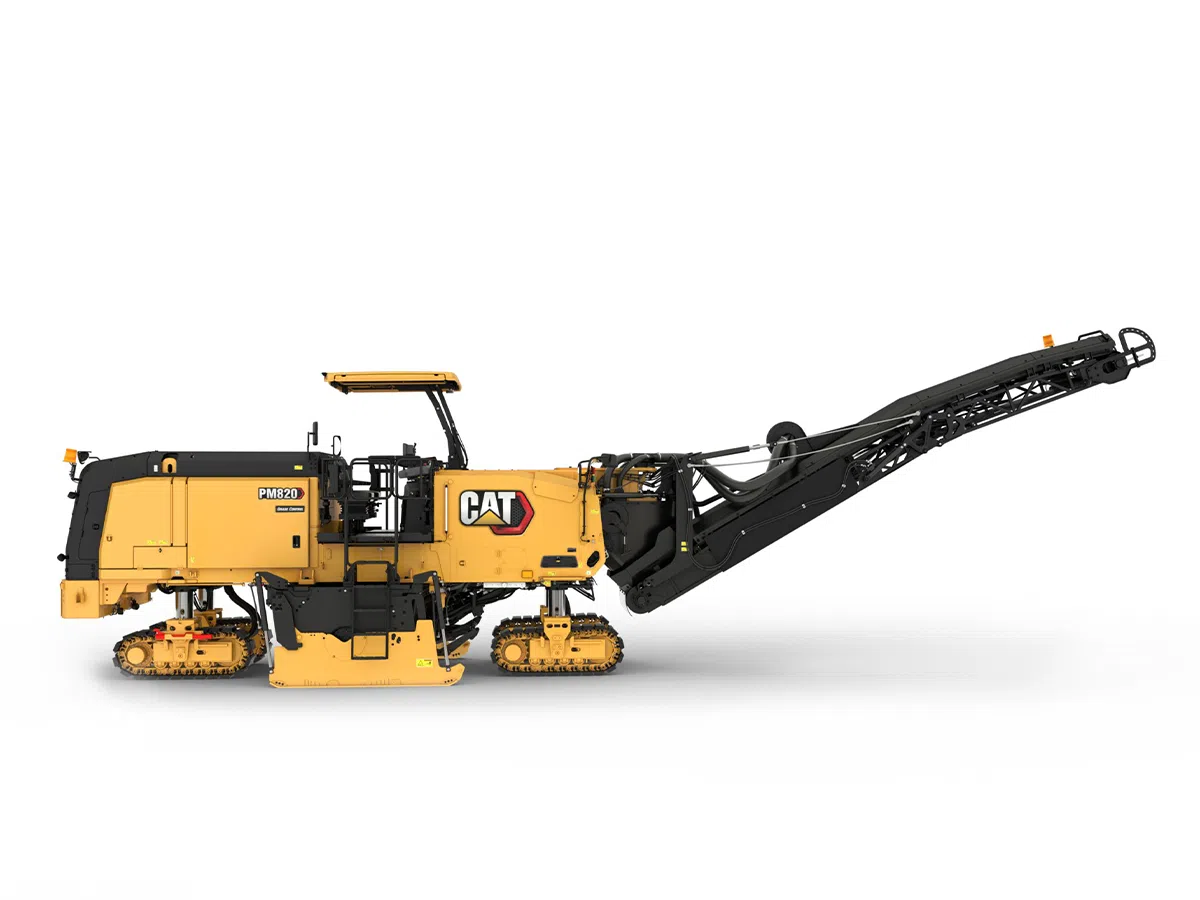 PM 820, PM 820 Пътна фреза, Машини CAT, Елтрак България, Пътни фрези, cat pm 820