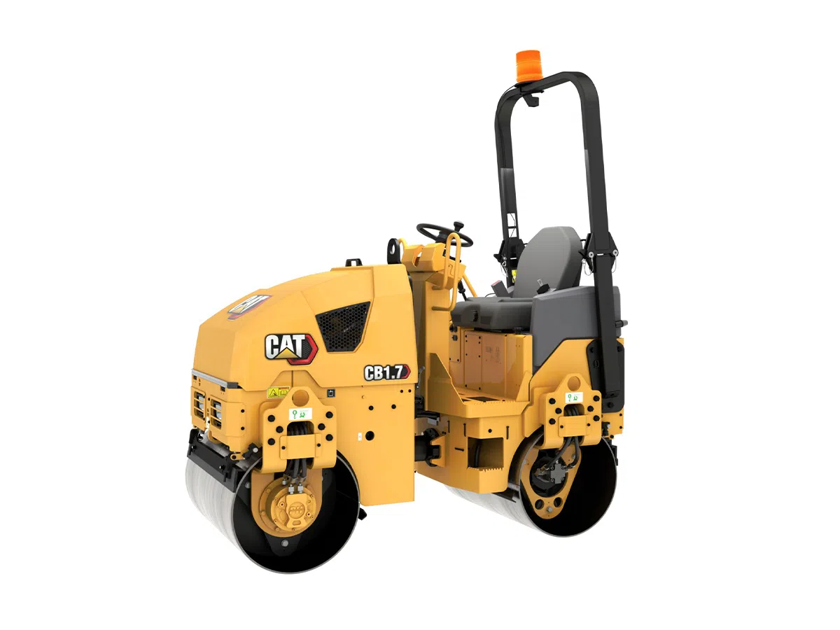 CB 1.7, CB 1.7 Валяк за асфалт, Машини CAT, Пътностроителна техника, Елтрак България, cat cb 1.7