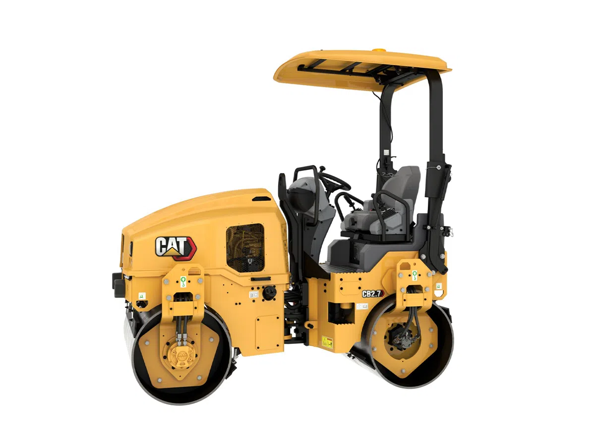 CB 2.7, CB 2.7 Валяк за асфалт, Машини CAT, Пътностроителна техника, Елтрак България, cat cb 2.7